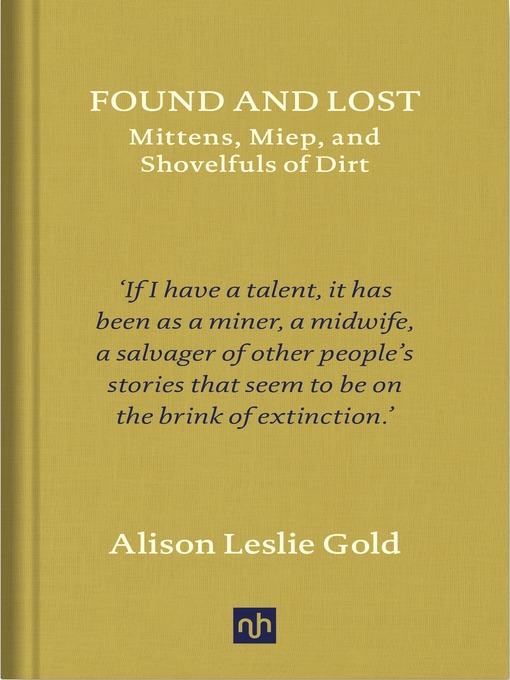 Title details for Found and Lost by Alison Leslie Gold - Available